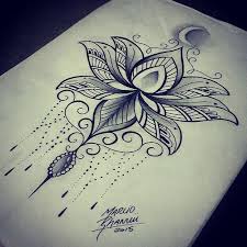 Check spelling or type a new query. Beautiful Mandala Lotus Tattoo Stencil Design