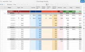 Free Budget Templates In Excel Smartsheet