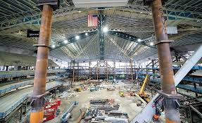 All submissions must be directly related to the seattle kraken. Keeping Keyarena S Landmark Lid Overhead At Climate Pledge Arena Redevelopment Is A 22 000 Ton Balancing Act 2020 10 28 Engineering News Record