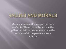 Quotes About Values And Morals 37 Quotes