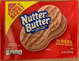 The peanut butter lovers' cookie. New Nabisco Family Size Nutter Butter Peanut Butter Sandwich Cookies 16 Oz Pack 9 74 Picclick Uk