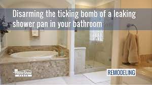 Shower pan failed my water test implies nothing beyond the test failing, there's no mention of leaking. How To Test For A Shower Pan Leak