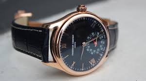 The horological smartwatch monitored steps, tracked sleep and provided basic notifications. Frederique Constant Horological Smartwatch Worldtimer Review