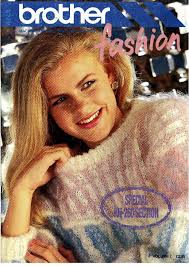 Vintage Knitting Machine Patterns Magazine,brother Fashion Vol.7,special  KH-260 Section,pdf