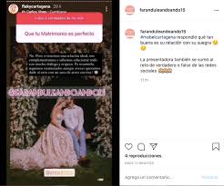 Mabel cartagena llegará al altar después de 10 años de relación. Asi Contesto Mabel Cartagena Acerca De La Relacion Con Su Suegra