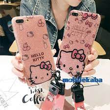 ハローキティiphonex iphone8 iphone7ケース キラキラしているハローキティ設計で女子力たっぷり ストラップつきでファッション iphone7ケース ケース キティ