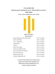Pengumpulan Data Sekunder Keperawatan