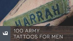The 110 best military tattoos for men. 100 Army Tattoos For Men Youtube