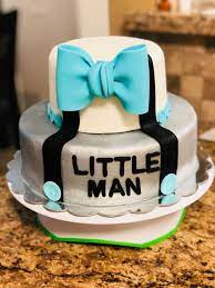 Little Man Baby Shower Cake Cakecentral Com