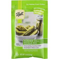 Ball pickle crisp granules 5.5 oz (pack of 1). Ball Kosher Dill Pickle Mix Shop Food Basket