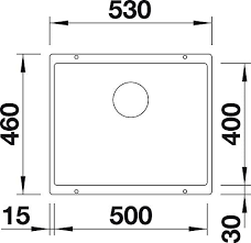 Распаковка кухонной мойки blanco subline 500 u белая. Blanco Subline 500 U Evier De Cuisine En Granit Pour Meubles Bas De 60 Cm De Large Sous Plan Silgranit Gris 523432 Amazon Fr Bricolage
