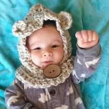 Baylie Bear Cowl // Ready to Ship. A Handmade Bear Hat by Lula Ball for  Babies, Toddlers, Children, and Adults