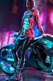 Cyberpunk 2077 City Girl Motorcycle 640x960 Iphone 4 4s Wallpaper Background Picture Image Fotos De Dibujos Animados Dibujos De Moda Fotos De Dibujos