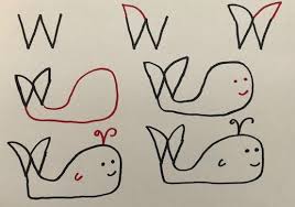 A simple lowercase letter tracing page with opportunity for children to make their own on the last line. Alphabet Drawing Artofit