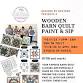 Wooden Barn Quilt Paint Workshop — Designz by Heather event image