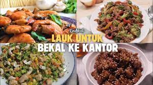 4 Lauk Praktis Buat Bekal Ke Kantor Youtube