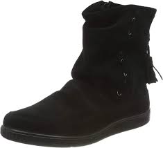 Amazon.com | Hotter Women's Slouch Boots Ankle, Black, 8 Wide | Ankle &  Bootie