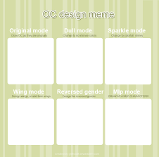 Oc Design Meme Blank Drawing Meme Drawing Challenge Art Style Challenge