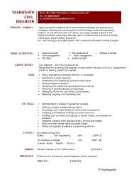 2 btech civil engineer resume