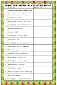Grocery Store Scavenger Hunt Moms Munchkins Fun Games For Kids Birthday Games For Adults Scavenger Hunt