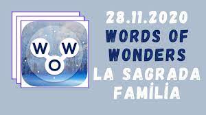 Vous pouvez retrouver dans ce sujet l'ensemble des mots qui vous permettront de finir le jeu wow sagrada familia 7. Wow La Sagrada Familia Cevaplari 1 16 Youtube