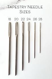 What Size Needle To Use For Cross Stitch Red Gate Stitchery