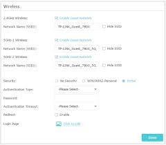 How To Set Up Portal Authentication For Guest Network New Logo Tp Link