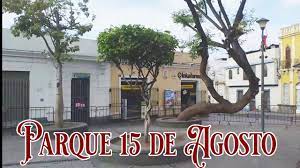 El anuncio a la población se hizo a través de la gerencia regional de trabajo y promoción del empleo. Parque 15 De Agosto Arequipa Youtube