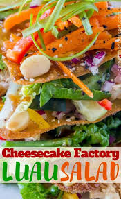 By hand, you'll need to mince the garlic and ginger and chop the cilantro relatively small. Cheesecake Factory Luau Salad Copycat Dinner Then Dessert