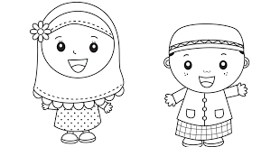 Inilah contoh gambar mewarnai pemandangan anak tk yang sangat mudah. 20 Gambar Orang Anak Paud