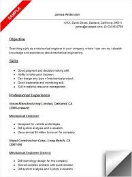 Mechanical engineering is one of the core branches of engineering, which makes it one of the most crucial one as well. Mechanical Engineer Resume Sample Mechanical Engineer Resume Mechanical Engineering Resume