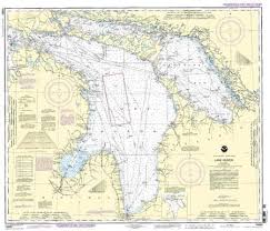 Lake Huron Nautical Map Cartography Lake Huron Nautical