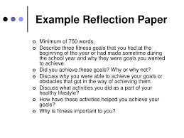 Find out how to structure this kind of essay so that it is evaluated the article contains detailed instructions on how to write a reflective paper. Ppt Reflection Paper Powerpoint Presentation Free Download Id 5553672