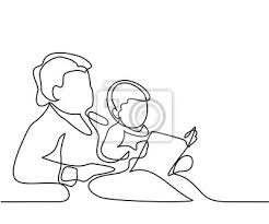 Les petites filles de monsieur didier sont lycéennes. Grand Mere Assise Avec Un Petit Fils Et Une Histoire De Livre Papier Peint Papiers Peints Livre De Contes Grand Mere Continue Myloview Fr