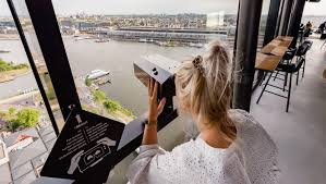 El restaurante con una amplia cocina gastronómica de origen francés y mexicano con. A Dam Lookout Amsterdam Observatory Sensational Swing