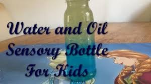 Add several drops of food colouring. Diy Homemade Water And Oil Sensory Bottle For Kids Youtube