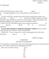 Bankruptcy and insolvency act (r.s.c., 1985, c. Insolvency Regulations 1970 Sr 1970 260 As At 03 December 2007 New Zealand Legislation