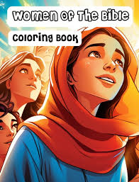 Buy Women of the Bible Christian Coloring Pages for Adults, Kids,  Homeschool, Sunday School, Church Resources Online in India