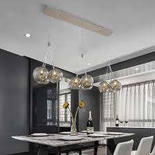 Maybe you would like to learn more about one of these? Modern Smoke Gray Glass Chandelier Lighting Kitchen Island Living Room Dining Room Lobby Design Balls Light Fixtures Buy At The Price Of 116 00 In Aliexpress Com Imall Com