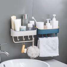 Can be installed on any wall inside your home, except in the shower. Buy No Drilling Shower Caddy With Self Adhesive Glue Hooks Storage Basket Shelf Wall Mounted At Affordable Prices Free Shipping Real Reviews With Photos Joom