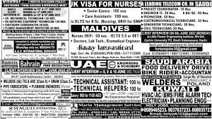 Malayala manorama classifieds gulf jobs ...