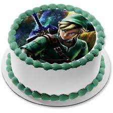 Interactive map due to the go anywhere you want, in any order you want, in any way you want nature of breath of the wild, our interactive map is our recommended method to use for collecti. Legends Of Zelda Link Blue Sword Edible Cake Topper Image 8 Round Cake Topper Sheet Abpid06810 Walmart Com Walmart Com