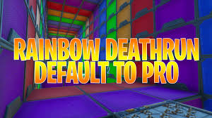 10 best fortnite deathrun/parkour maps | heavy.com. Rainbow Deathrun Default To Pro Meep Fortnite Creative Map Code