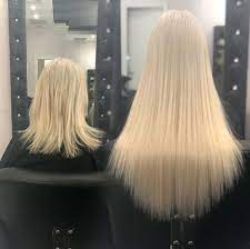 Before And After Hair Extensions Specializing In Fusion Tape In Micro Ring Micro W Green Hair Extensions Clip In Hair Extensions Clipin Hair Extensions