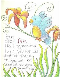 Matthew 6 33 But Seek First His Kingdom Bible Art Journaling Girl Bible Study Bible Study Journal