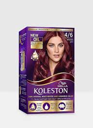 تسوق ويلا وkoleston Natural Hair Color Creme 4 6 Burgundy 142مل