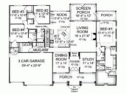 traditional style house plan 4 beds 4 baths 2695 sq ft plan 20 1833 traditional house plan how to plan bungalow house plans