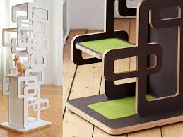 Seven Modern Design Cat Trees And Two Modern Cat Shelves Cat Furniture Design Modern Cat Furniture Cat Furniture