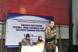 Rilis survei nasional itu diadakan pada senin (24/9) di hotel sari pan pacific dan dihadiri oleh burhanuddin muhtadi (peneliti senior lsi), adnan topan husodo. Exit Poll Lsi Denny Ja Jokowi Ma Ruf Rengkuh Suara Emak Emak Politik
