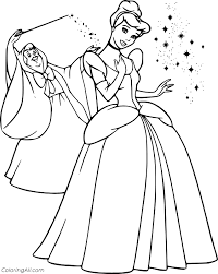 Alternatively, they can be used as stimulus for children's own written retelling of the story. Cinderella Coloring Pages Coloringall